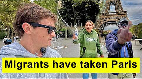 Migrant crisis in Paris.