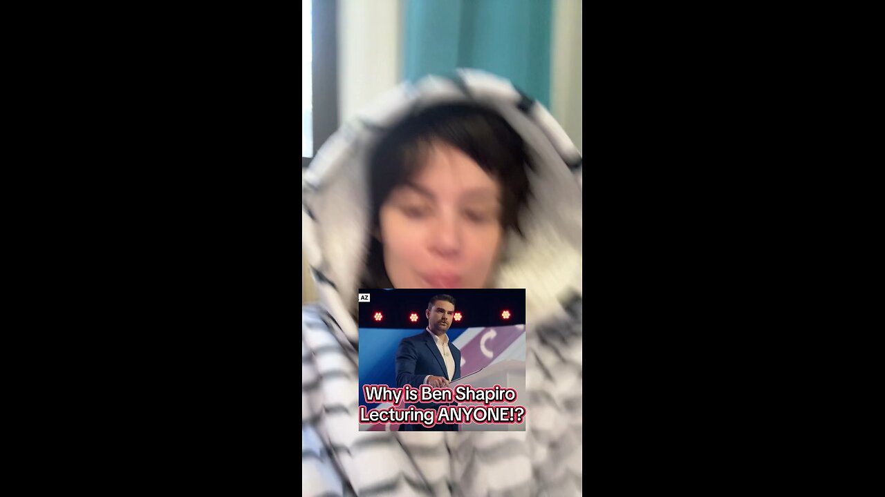 Ben Shapiro Lecturing on Morals LOL