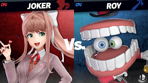 Monika (Joker) vs Caine (Roy) [Angel David SSBU Member Request) -By El_Tar0/GuySwagger