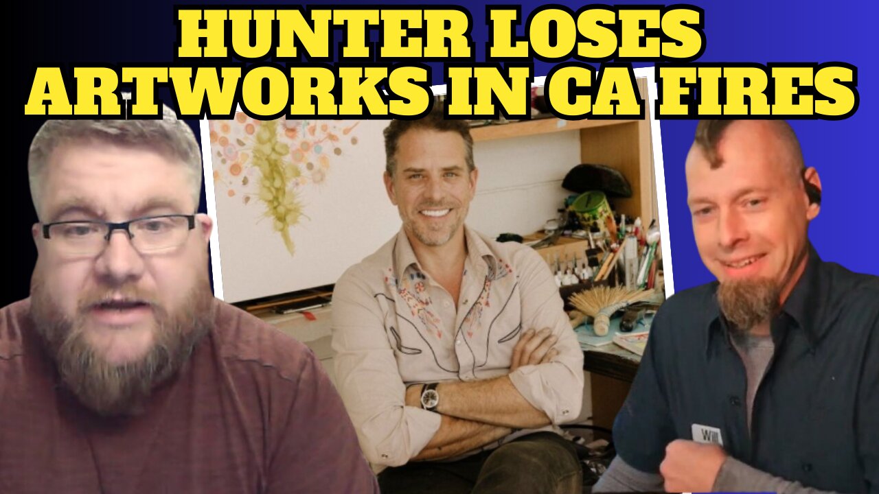 Hunter Loses 200 Of His Artworks in CA Fires Claims Value at ‘Millions of Dollars’