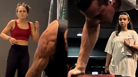 🔥 Scaring People in The Gym With Calisthenics #139