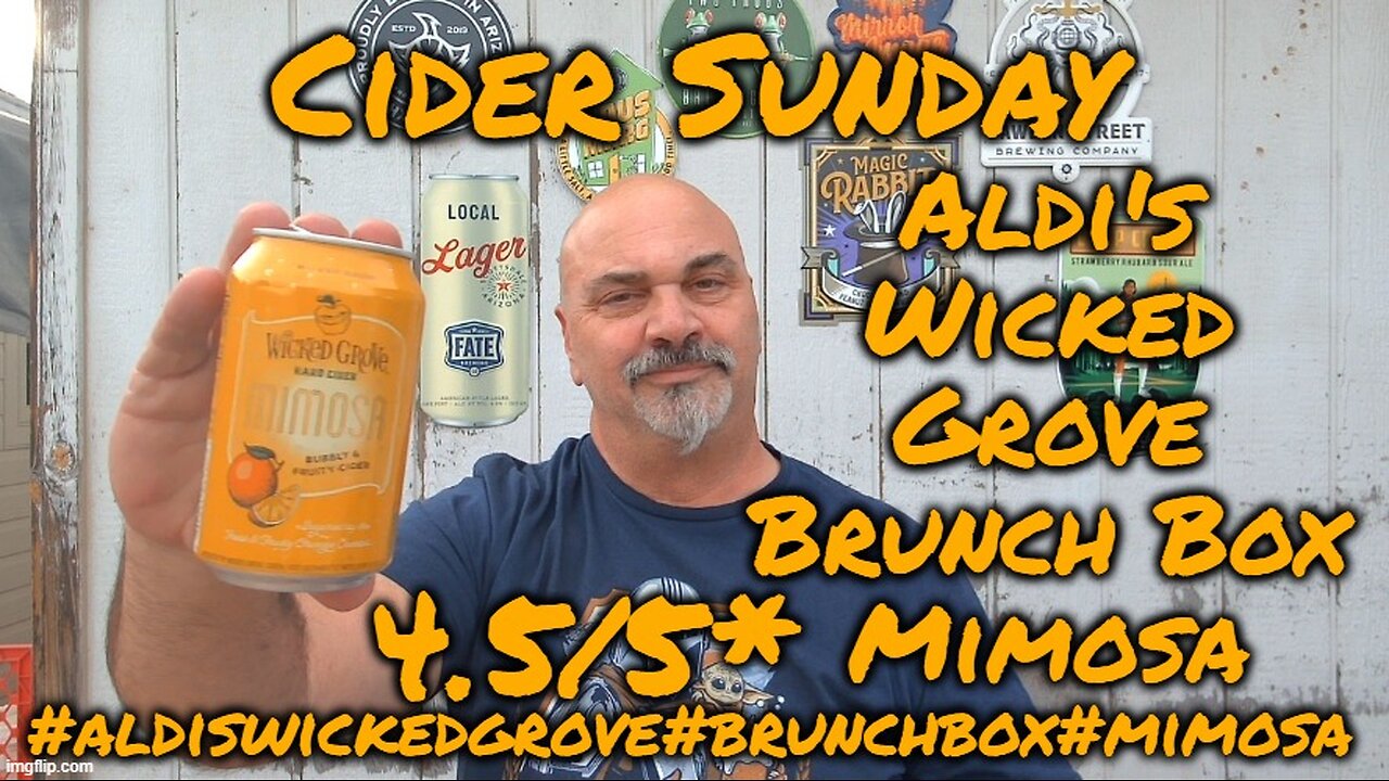 Cider Sunday: Aldi's Wicked Grove Brunch Box Mimosa Hard Cider 4.5/5