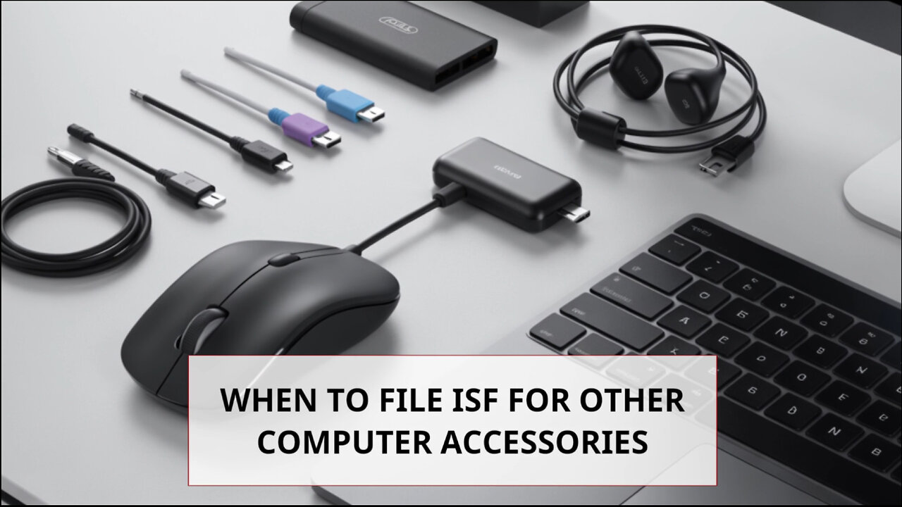 When To File ISF For Other Computer Accessories