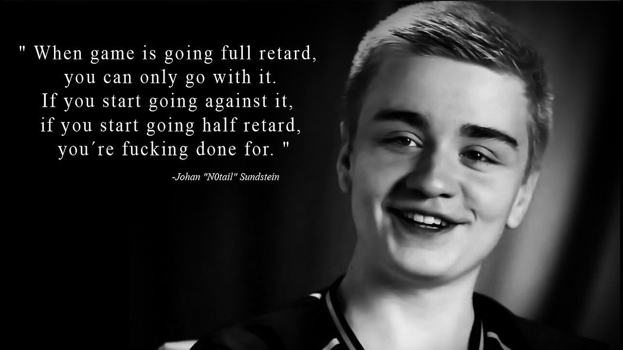 Never Go Half Retard 💯