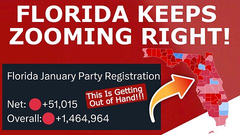 Republicans Might Need to STOP Moving to Florida...