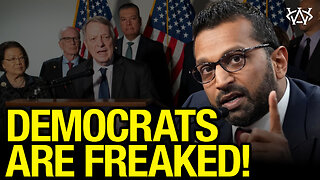 Dems PANIC as Kash Patel THREATENS Explosive FBI Shakeup