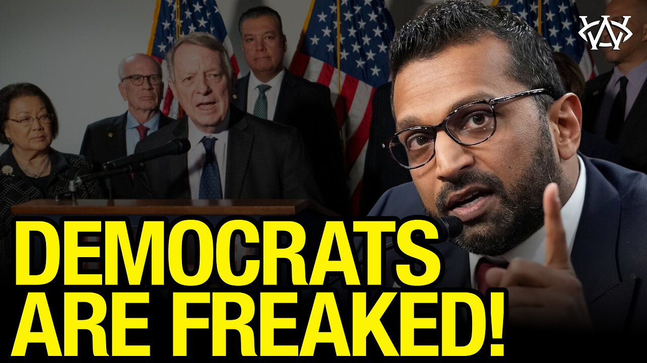 Dems PANIC as Kash Patel THREATENS Explosive FBI Shakeup