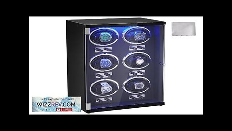 VEVOR Watch Winder Watch Winder for 6 Men's and Women's Automatic Watches Review