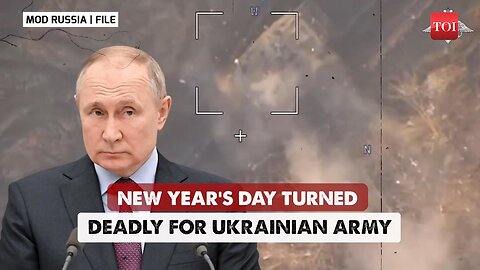 Ukraine Crumbles? Putin's Army Claims Brutal Assault On Jan 1, ‘7 Himars, 66 Drones, 1000 Soldiers…’