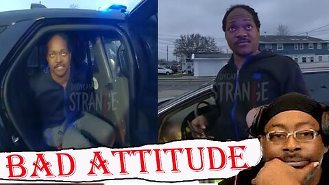 Black Man Acts A Fool After Getting Pulled Over