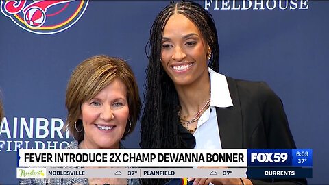 February 10, 2025 - Indiana Fever Release Katie Lou Samuelson, Introduce DeWanna Bonner