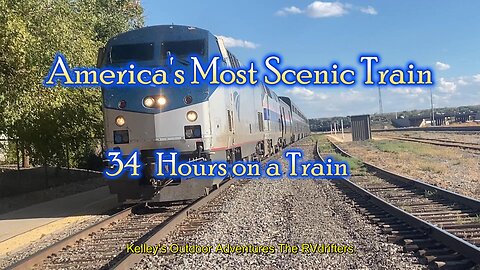 America's Most Scenic Train Ride. 34 Hours on a Train. Chicago to Salt Lake City. #californiazephyr