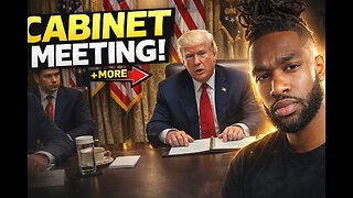 TRUMP HOLD CABINET MEETING PLUS MEDIA ANALYSIS!