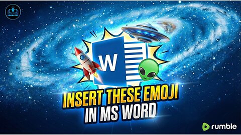 🔥 Insert Emoji in MS Word by using this code trick ! 😱