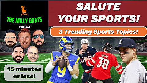 Top 3 Sports Headlines According to Us: Salute Your Sports