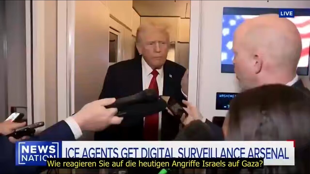 Präsident Trump über die Hamas