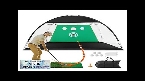 VEVOR Golf Net 10x7ft All in 1 Golf Practice Net Indoor Outdoor Review