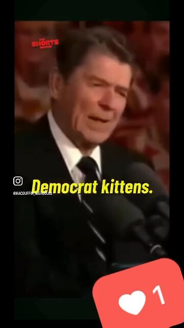 Reagan knew how to handle a crowd.