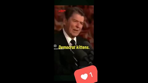 Reagan knew how to handle a crowd.