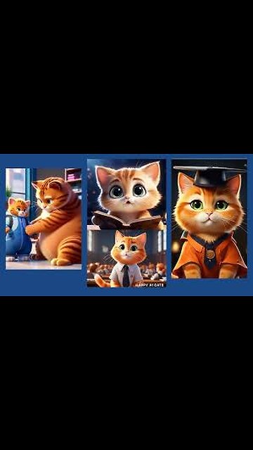 😲 I Followed the Boy Who Skipped Class… And Discovered a Secret 🎓🐱 | AI Cute Cat Story