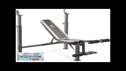 Marcy Olympic Weight Bench Workout Benches For Home With Leg Developer MWB-4491 Review