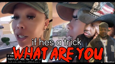 If you "treat men like tricks in exchange for box" then he can look you like a 304