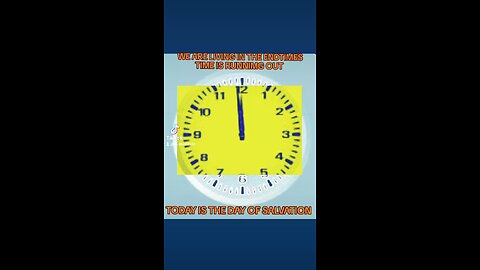 There's a battle for the souls of humanity, put your faith in Christ times running out