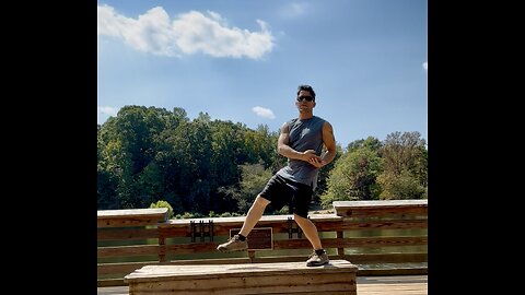 Chum Kiu at Lake Haigler! #yeshua #jesus #wingchun #kungfu #nature #osprey #martialarts