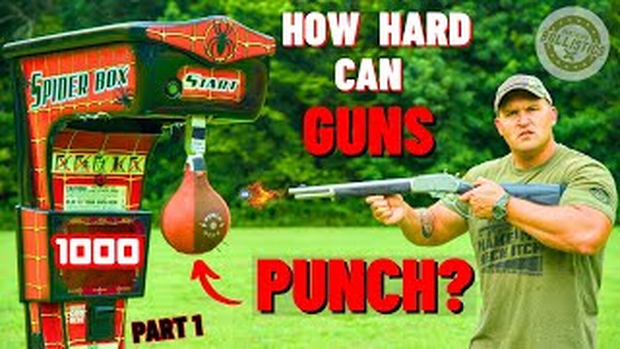 How HARD Can A Gun PUNCH