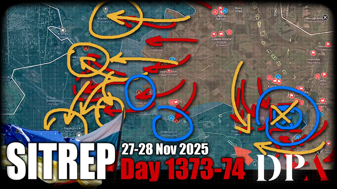 [ Ukraine SITREP ] ZELENSKYY HAS NO CARDS!!! Frontline collapses continues; Svyatohirsk in sight!