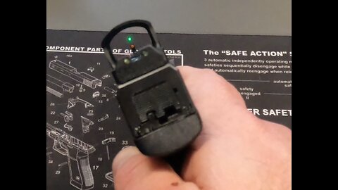 Viridian RFX 15 Green Dot at 25 yards – CZ P-10F