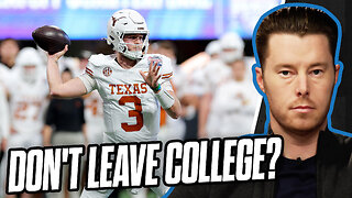 Should Quinn Ewers Stay in College?