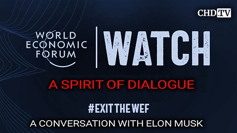 DAVOS WATCH: Conversation with Elon Musk
