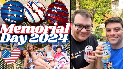 Happy MEMORIAL DAY 2024!! // Backyard BBQ Vlog