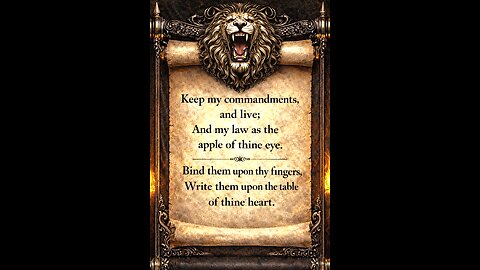 Keep my commandments