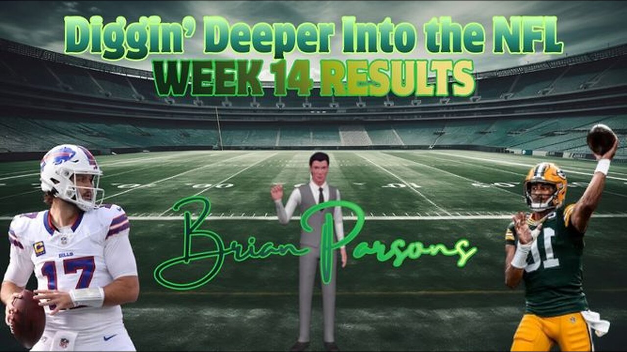 2025 Week 14 Results, Diggin' Deeper Into the NFL
