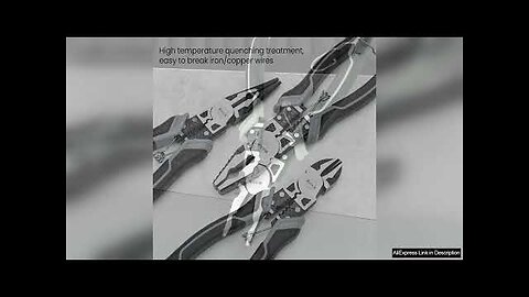 AIRAJ Multifunctional Universal Diagonal Pliers Hardware Wire Cutters Professional Review