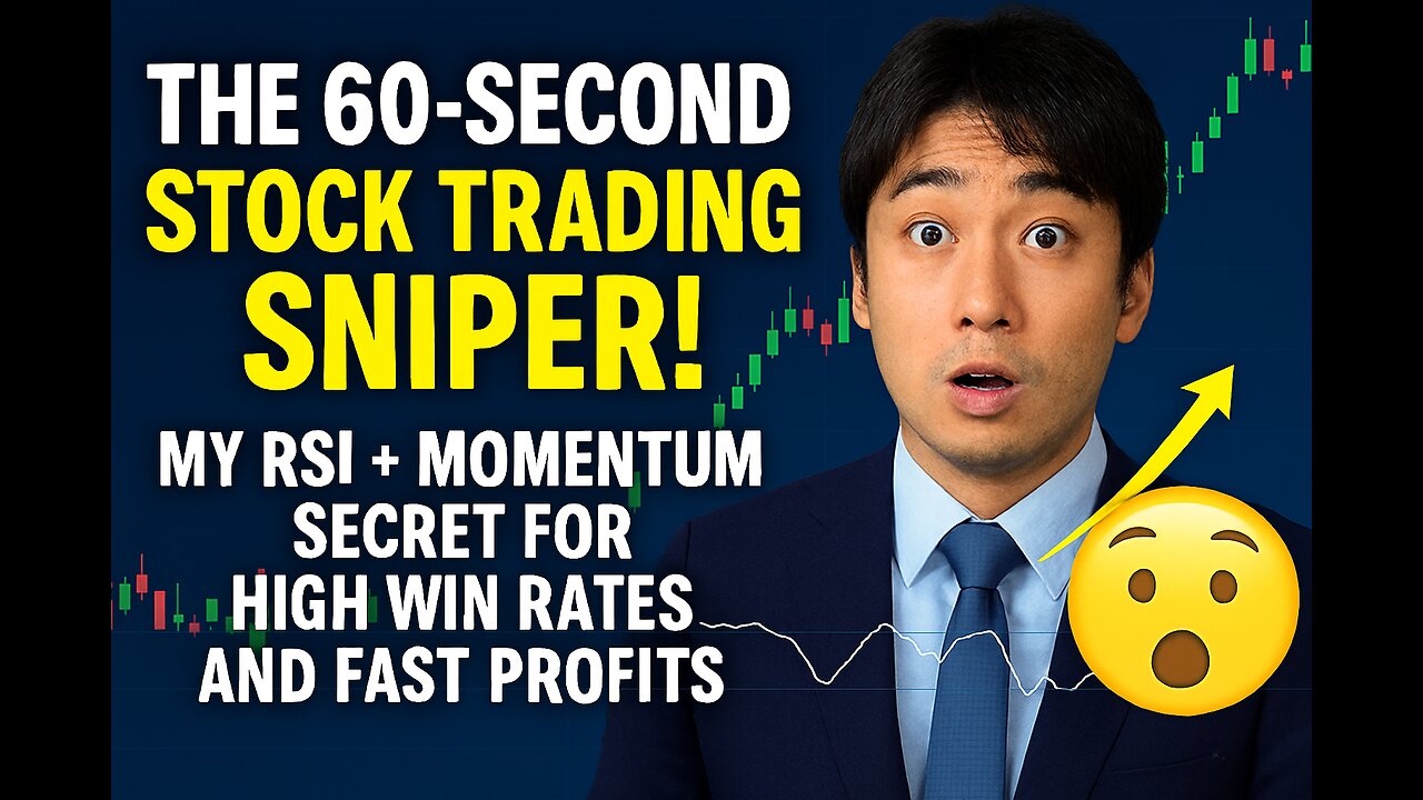 THE 60-SECOND STOCK SNIPER! 🤯 My RSI + Momentum Secret For HIGH WIN RATES And FAST STOCK PROFITS!