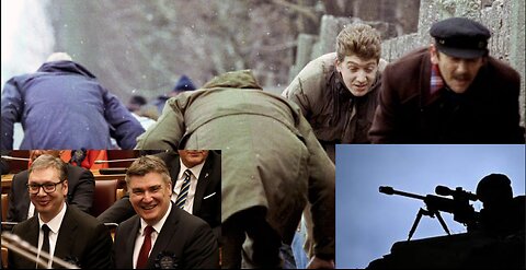 Vučić na Snajperskom Safariju? Provjerite šokantnu snimku iz 1992.–1996.