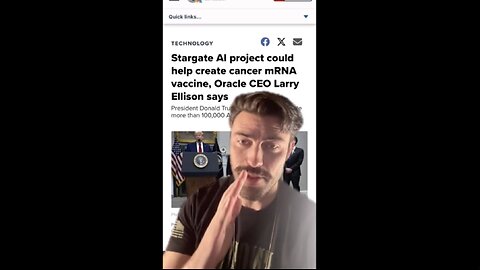 Project Stargate - Trump backs more mRNA jabs via AI - massive backlash