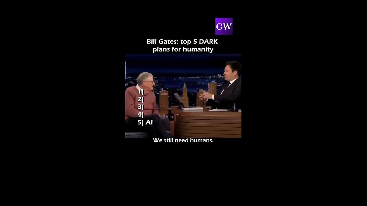 BILL GATES PLAYING GOD 😲