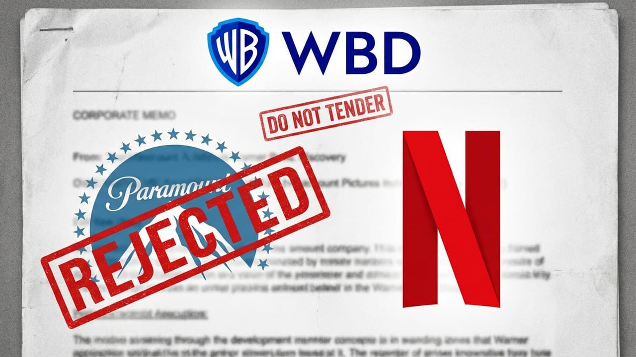 Paramount vs Netflix for WBD: Board Says “NO” (Financing Drama Explodes)