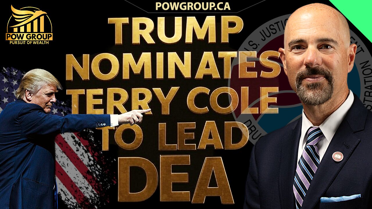 Trump Picks Terry Cole to Lead DEA & Says "Drug Talks Coming Soon" Ahead of RFK Jr Confirmation