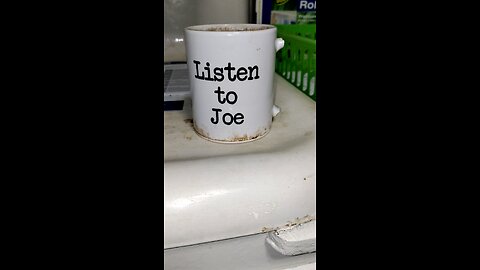Is A Broken "Listen To Joe" Mug A Bad Omen, Dbn, MI, Christmas 2025
