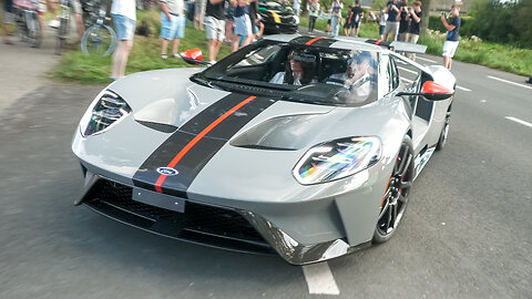 Supercars Arriving - LOUD Carrera GT, Ford GT, 918 Spyder, Aventador SV, Senna, 700HP M3 Touring