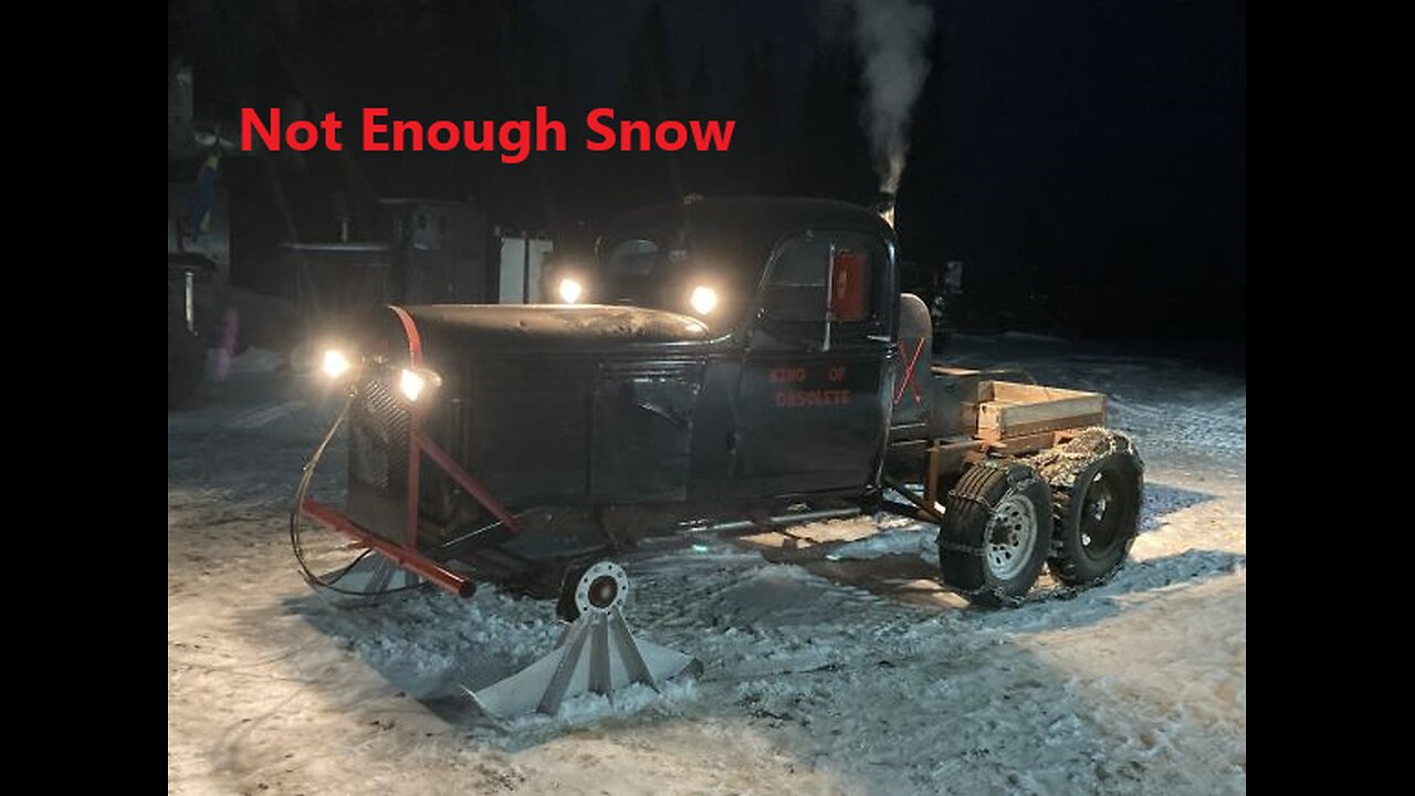 No Snow for the Snow Truck Because of the Wyoming Wind Nov 16 2025