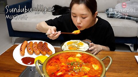 Sundubu-jjigae&SausageㅣREAL SOUND