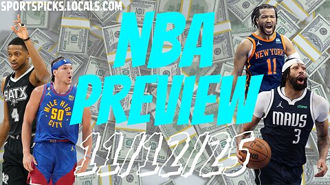 NBA Betting Preview - 11/12/25