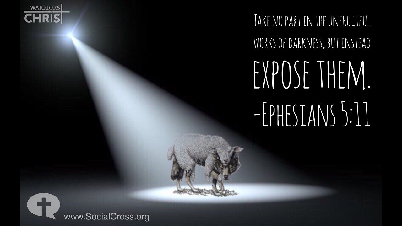 Revelations with Watchman44 "Take No Part in Unfruitful Works of Darkness, Instead Expose Them"