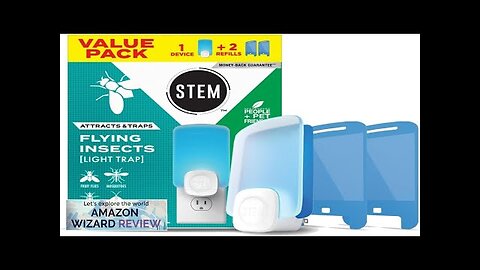 STEM Light Trap: Indoor Fruit Fly Trap Effective Insect Control for Home Review